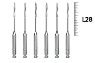Largo RA 28мм №2 (6 шт), Dentsply Sirona - расширители прямых корневых каналов