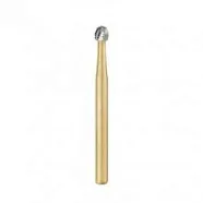 Бор твердосплавный FG GW 2P Round Gold (1 шт), SS White