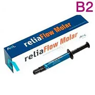 ReliaFlow Molar B2, текучий композит низкой текучести, шприц (1 x 2 г, наконечники), AHL