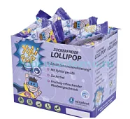 XyliPOP Lolli - леденец со 100% ксилитом, голубика, 50 шт. (по 6 г)