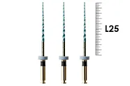 HyFlex EDM 25мм, .04, N40 (3 шт), Coltene - машинные файлы, NiTi, финишные