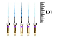 T-Flex 31мм .04 №10 (5 шт), Еврофайл - машинные файлы, никель-титан