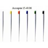 Абсорберы, конусность .06, №15-40 (100 шт.), Dispodent - штифты бумажные