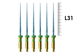 E-Flex Blue 31мм, .06, N35 (6 шт), Eighteeth - машинные файлы, 10 Packs 164