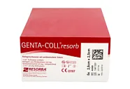 Губка гемостатическая Genta-coll resorb 2,5 x 2,5 см с гентамицином, 1 шт.