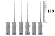 K-File ReadySteel 18мм №08 (6 шт), Dentsply Sirona - ручные файлы, каналорасширители, в стерильном блистере