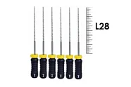 K-Files Pro-Endo 28мм №40 (6 шт), VDW - ручные файлы, каналорасширители