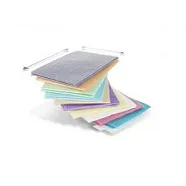 Dry-Back Dental Bibs, нагрудник Медиком, цвет зеленый (500 шт.в упак), Medicom