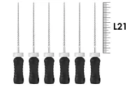 K-File ReadySteel 21мм №140 (6 шт), Dentsply Sirona - ручные файлы, каналорасширители, в стерильном блистере