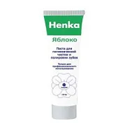 Паста Henka без фтора, Яблоко, туба (115 г)