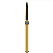 G862 пламевидный, длина 8 мм, ISO 010, хвостовик FG ISO 314, зернистость 15, белое кольцо (5 шт.), Diatech - бор алмазный