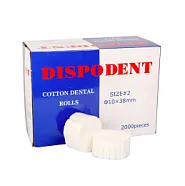 Валики ватные №2 Dispodent (2000 шт)