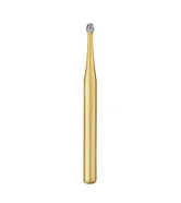 Бор твердосплавный золотой серии FG GW 2 Round Gold (1 шт), SS White
