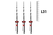 E-Flex REC 31мм, .04, N25 (3 шт), Eighteeth - машинные файлы