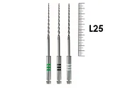 E3 Big Apical Rotary System 25мм ассорти №35-45 (3 шт), EndoStar - машинные файлы, 35/04, 40/04, 45/04