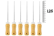 K-File ReadySteel 25мм №50 (6 шт), Dentsply Sirona - ручные файлы, каналорасширители, в стерильном блистере