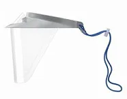 Op-d-op face shield (i) экраны защитные с козырьком для лица из пластмассы серый