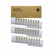 Полиры алмазные Kagayaki Diamond Sun АССОРТИ (10д.+10п.+10ч.) /DS 10/1,2,3 - (1 х 30шт.)