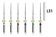 ProFile RA 31мм .04 №45-90 ассорти (6 шт), Dentsply Sirona - машинные файлы, каналорасширители, никель-титан