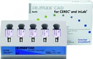 Блоки IPS e.max CAD for CEREC/inLab HT A3 С14 5 шт.