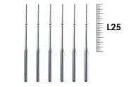 Post Space Bur 25мм №007 (6 шт), Dentsply Sirona - эндодонтические дрильборы, для подготовки канала под штифт