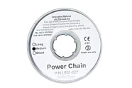 Цепочка эластичная Hestia Power Chain прозрачная короткий шаг, 4,6 м