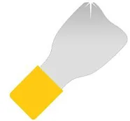 Зеркало Ultrabright для дентальной фотографии № 17, ширина 75 мм