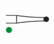 Бор твердосплавный H1SE204016 (1 шт.), Komet Dental