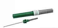 Игла двусторонняя 21Gх1,5'' (vacuette®, зеленая, 0,8х38 мм)