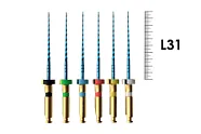 E-Flex Blue 31мм, .04, N25-30-35 (3 шт), Eighteeth - машинные файлы, 10 Packs 224
