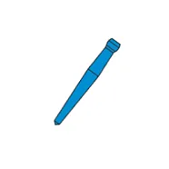 Uniclip - беззольные штифты 1мм. №110 (100шт.)
