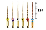 ProTaper Gold Assortment 25мм SX-F3 (6 шт), Dentsply Sirona - машинные файлы, стерильные