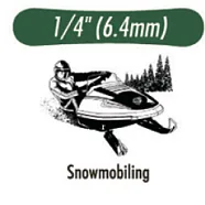 Резиновая тяга Snowmobiling (1/4) 6 mm Heavy (6 oz.)