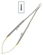 Иглодержатель Castroviejo-Gomel TC прямой 18 см