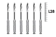 Largo RA 28мм №6 (6 шт), Dentsply Sirona - расширители прямых корневых каналов