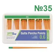 Гуттаперчи конус 06 №35, (60шт) EuroType