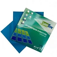 Коффердам латексный Dental dam, голубой/средний, без запаха (36 шт), Eurotype