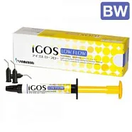 iGOS Low Flow Цвет BW (1 шпр.-2,6 г) цирконосодержащий жидкотекучий композит, YAMAHACHI