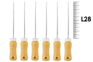 K-File ReadySteel 28мм №50 (6 шт), Dentsply Sirona - ручные файлы, каналорасширители, в стерильном блистере