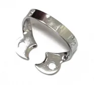 Gloss Finish Wingless Clamps #W2 - Полированные бескрылые кламмеры
