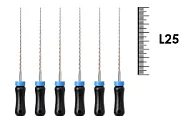 K-Reamer 25мм №40 (6 шт), NIC - ручные файлы, каналорасширители