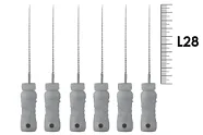 K-File ReadySteel 28мм №08 (6 шт), Dentsply Sirona - ручные файлы, каналорасширители, в стерильном блистере