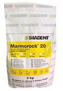 Гипс Marmorock 20 4 кл, цвет желтый, 5 кг, бумажный пакет. Натуральный гипс., Siladent