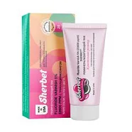 Реминерализующий лак Sherbet Fluoride Varnish, жевательная резинка 5% 20 мл