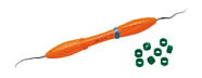 Кольца LM 5001, зеленые, LM-Dental - кодовые, для инструментов