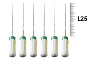 FlexoReamer Senseus 25мм №45 (6 шт), Dentsply Sirona - ручные файлы, гибкие, с эргономичной ручкой