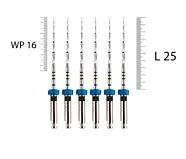 Mtwo 25мм, 04, N40 (6 шт), VDW - тейпер, WP 16