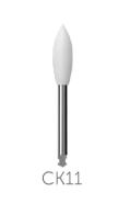 Головки эластичные стоматологические Siliflex пламя  СК11 (10шт)
