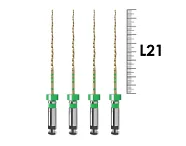 TruNatomy Medium 21мм (4 шт), Dentsply Sirona - машинные файлы, стерильные