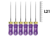 C+File 21мм №010 (6 шт), Dentsply Sirona - ручные файлы, в стерильном блистере